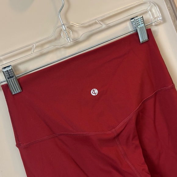 Garnet Red Yoga Legging - SZ. S - Worn once only! Like New! - Picture 1 of 9